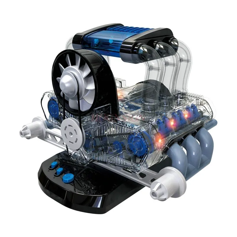 Toys Model Engine Kit for Boys & Girls Ages 12+| Realistic Replica Motor Real Motorized Action