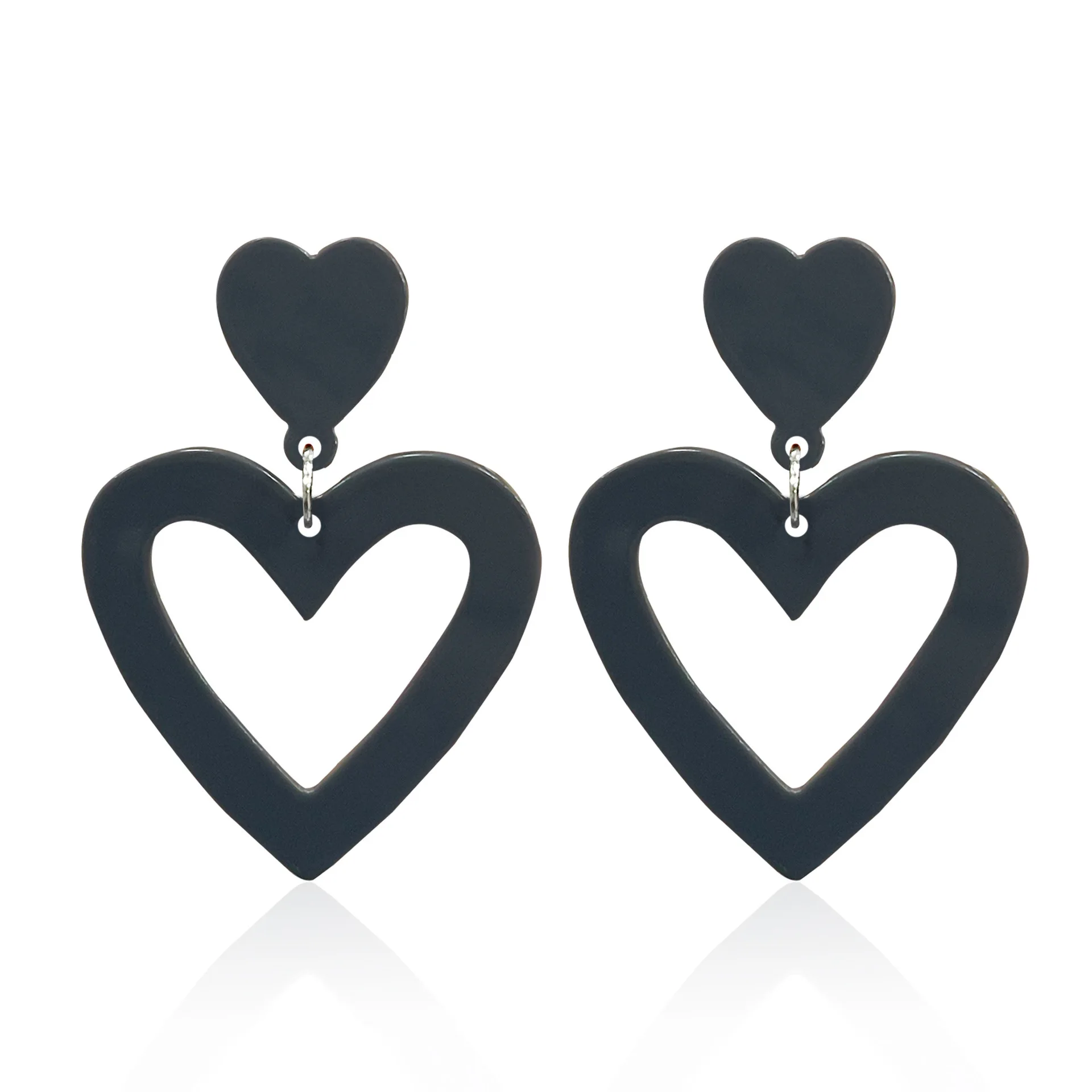 80s الكرة حزب الأقراط الاكريليك البرق الفلورسنت شخصية الأقراط الرجعية النيون الأقراط الفلورسنت