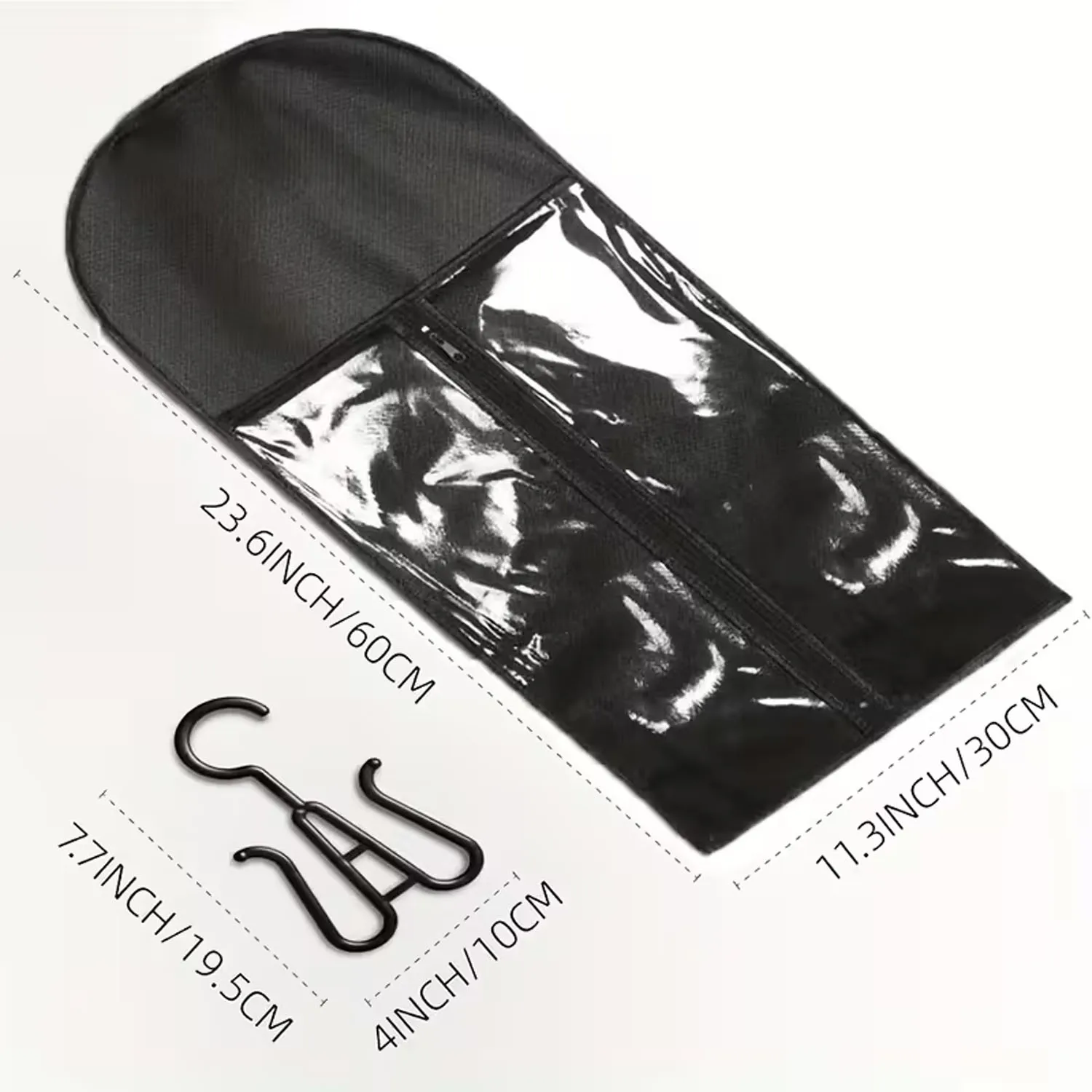 1set Lange Perücke Lagerung Tasche Halter Fall Haar Extensions Lagerung Tasche Mit Aufhänger Für Perücke Haar Verlängerung Lagerung Tasche Mit Aufhänger