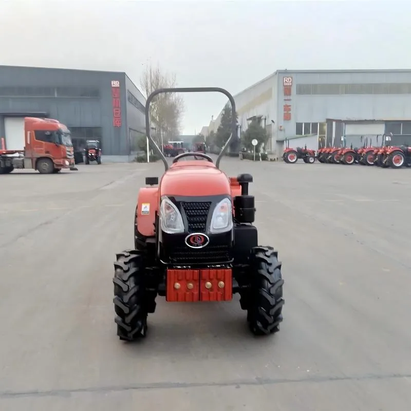 50HP Four-wheel Drive Mini Farm Tractor Suitable For Various Small Farm Field Works