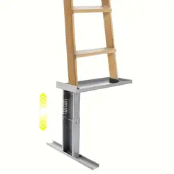 Ladder Extender Ladder Leveler Adjustable Height Ladder Accessories Ladder Stabilizer for Straight Ladder Outdoor Indoor