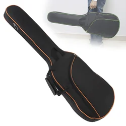 38-41 Inch Oxford Fabric Electric Guitar Case Colorful Edge Bag Double Straps Pad 8mm Cotton Thickening Waterproof Soft Backpack