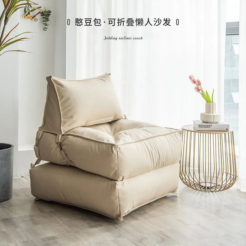 

Light Luxury Vacuum Compression Lazy Sofa Removable and Washable Sofa Small Apartment Living Room Leisure Chair Small Sofa