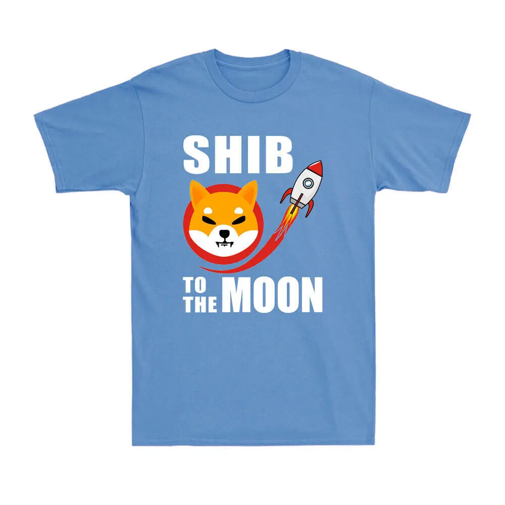 SHIB To The Moon Shiba Inu Coin Shiba Taken Cryptocurrency T-Shirt Tee Anime Graphic T-shirts High Quality