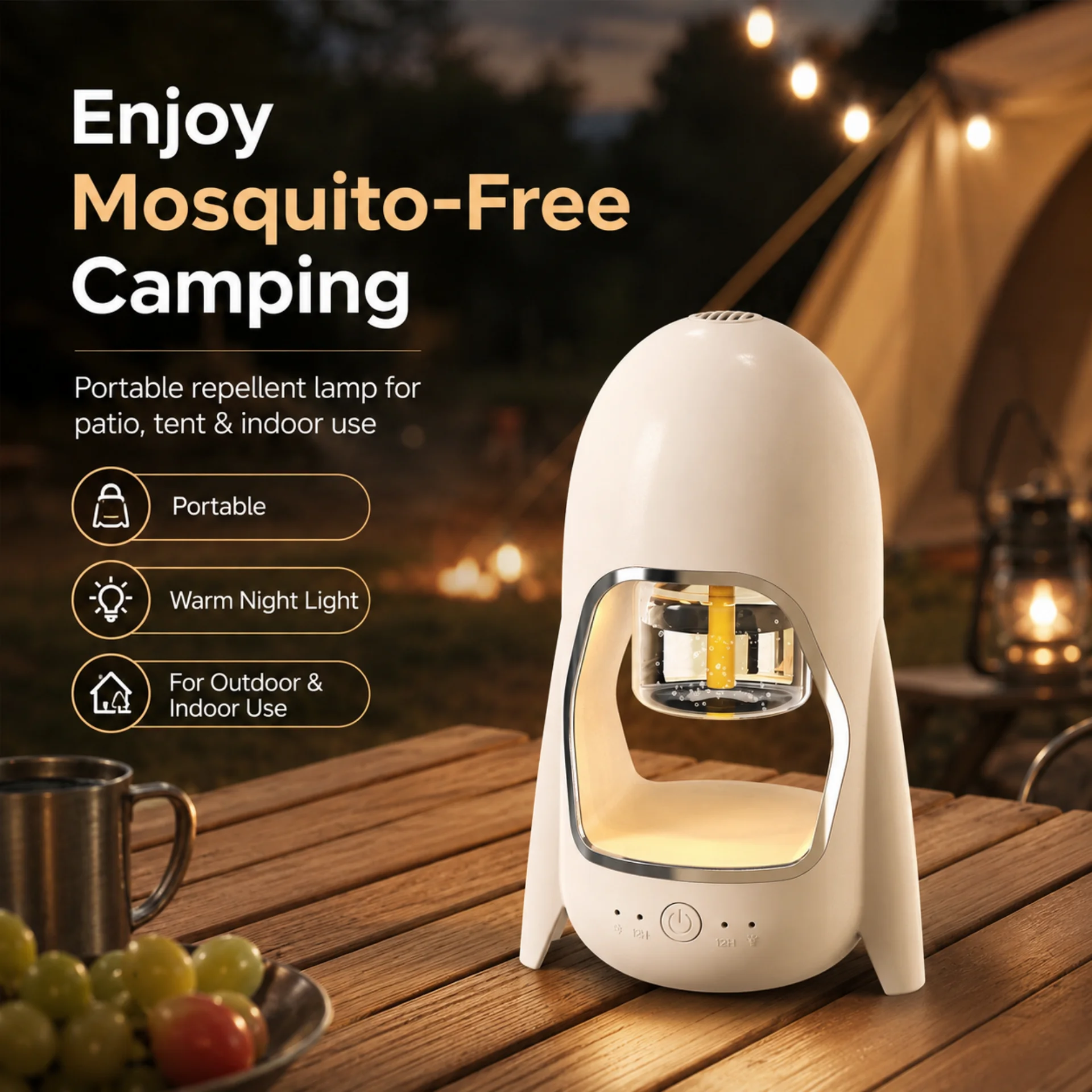 Smart Home Killer - Muggenvanger USB muggenverjager, muggenvanger voor buiten