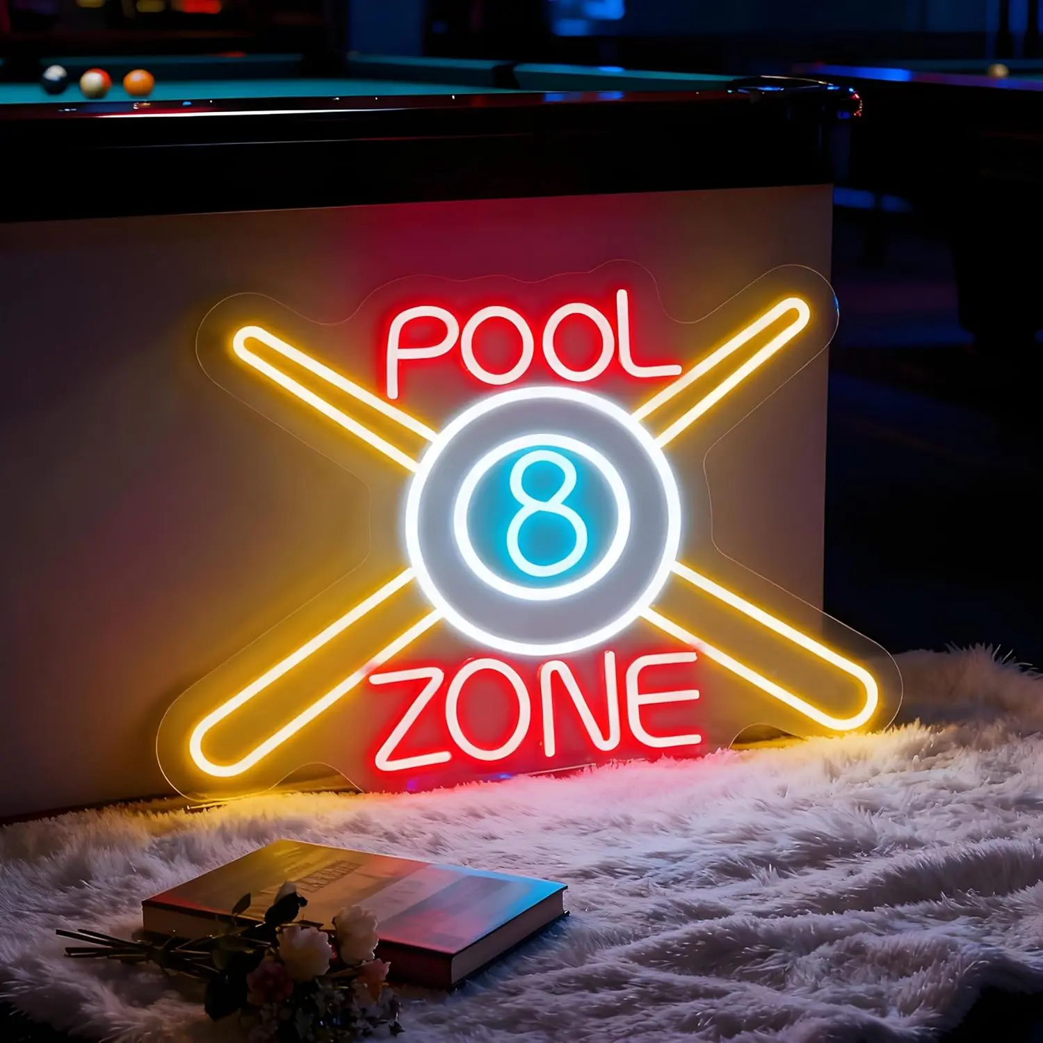 Custom Neon Light Sign Personalized Game Room Man Cave Decor Neon Lamp USB Rechargeable Safe Touch for Kids Room