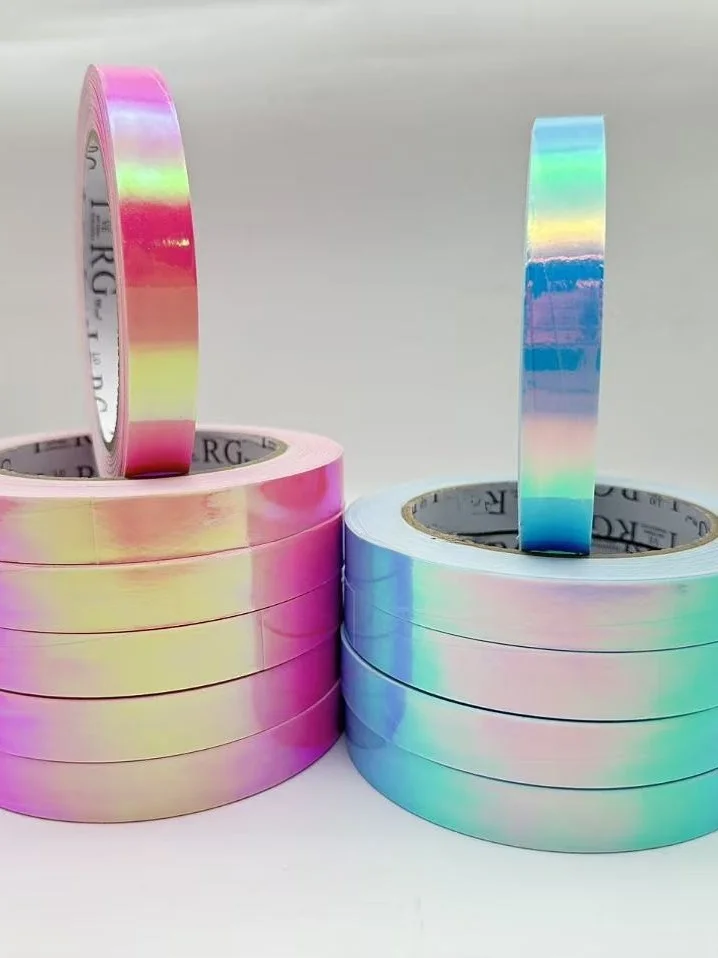 Cinta Adhesiva Circular Colorida para Gimnasia Artística SASAKI, Base de Papel, Adhesivo, Accesorios para Gimnasia, Cinta Adh...