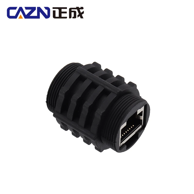 Разъем CAZN RJ45 «мама-мама» Replay с двойным разъемом RJ45 Cat5e Cat6a