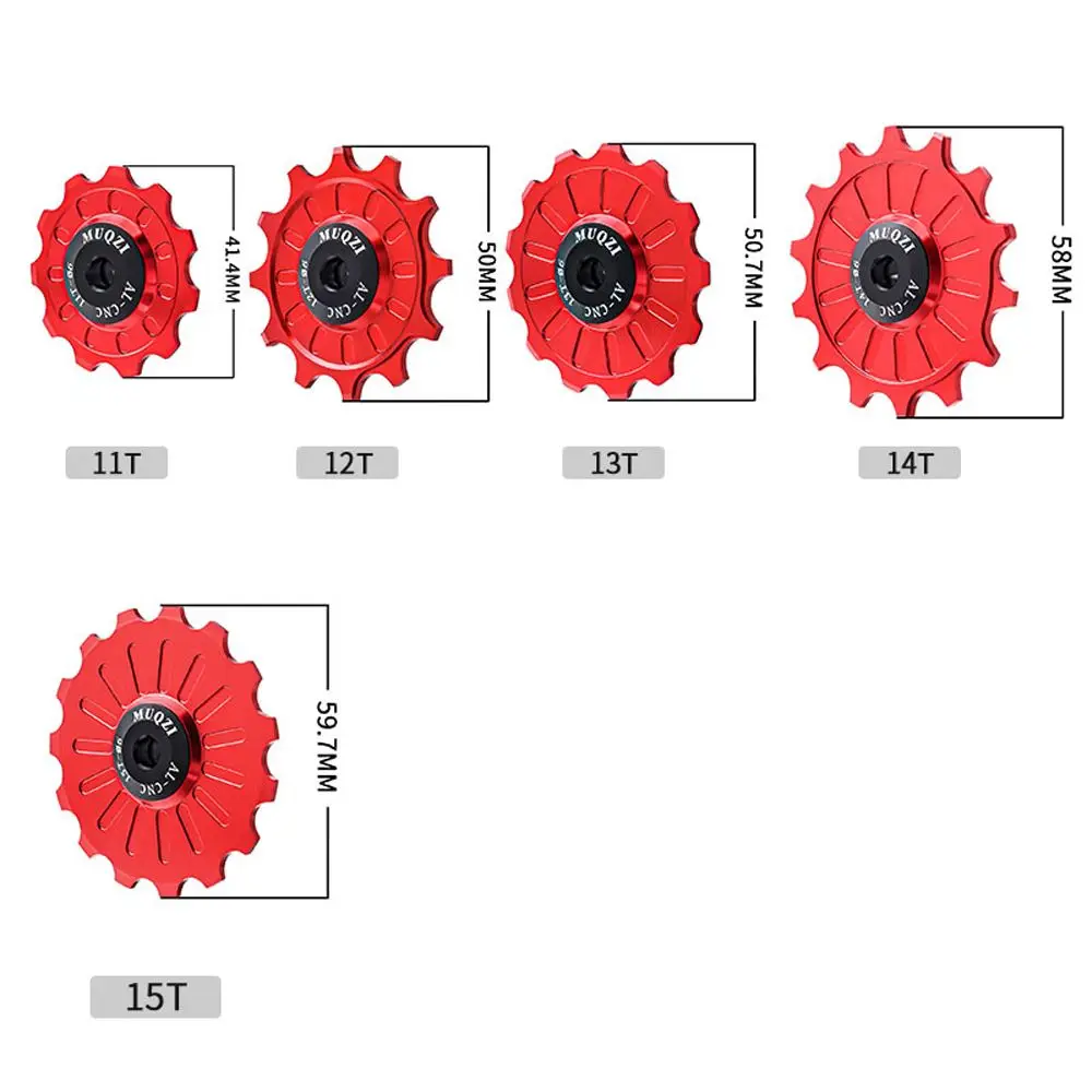 الطريق دراجة تحمل الخلفية دليل الأسطوانة الخلفية Derailleur Derailleur طقم تصليح بكرة السيراميك الخلفية Derailleur الجبلية السيراميك تحمل