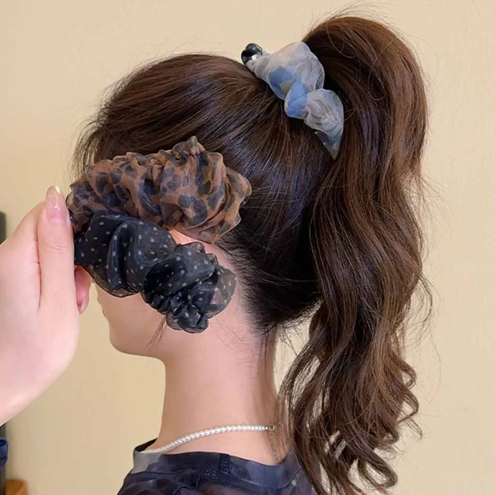 Bogen Banane Haarspangen Kamm Gaze Druck Haarnadel Mode Haarspangen Stoff Haarklammern Kopfbedeckung Pferdeschwanz Mädchen Haarschmuck