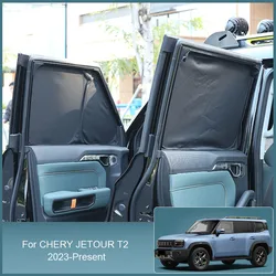 For Chery Jetour T2 2023 2024 2025 Car Windshield Window Privacy Sunshade Anti-UV Protection Sun Shade Cover Auto Accessories