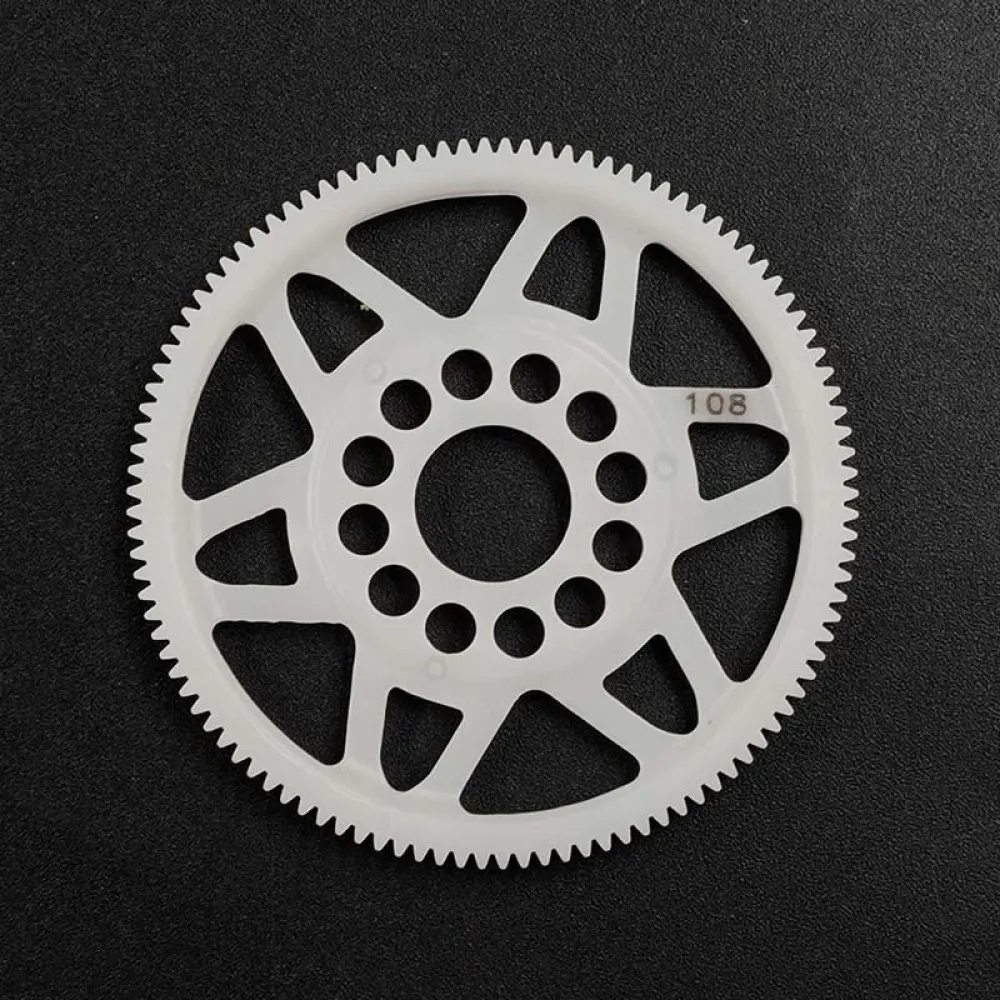 YEAH RACING COMPETITION DELRIN SPUR GEAR 64P 100T,102T,104T,106T,108T,110T,112T#YSG-64100