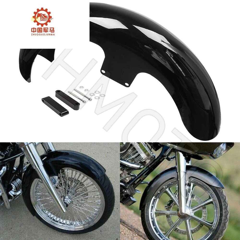 YHMOTO Motorcycleccessories 23 inch Motorcycle Fenders Motorrad Fit For Harley Touring Model Motorcycles and Custom Baggers