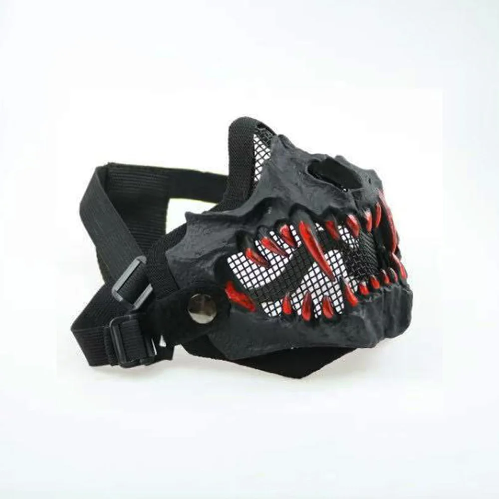 steel-wire-tactical-half-face-mask-with-fangs-breathable-protective-mask-for-airsoft-paintball-outdoor-games-cosplay-qg360s