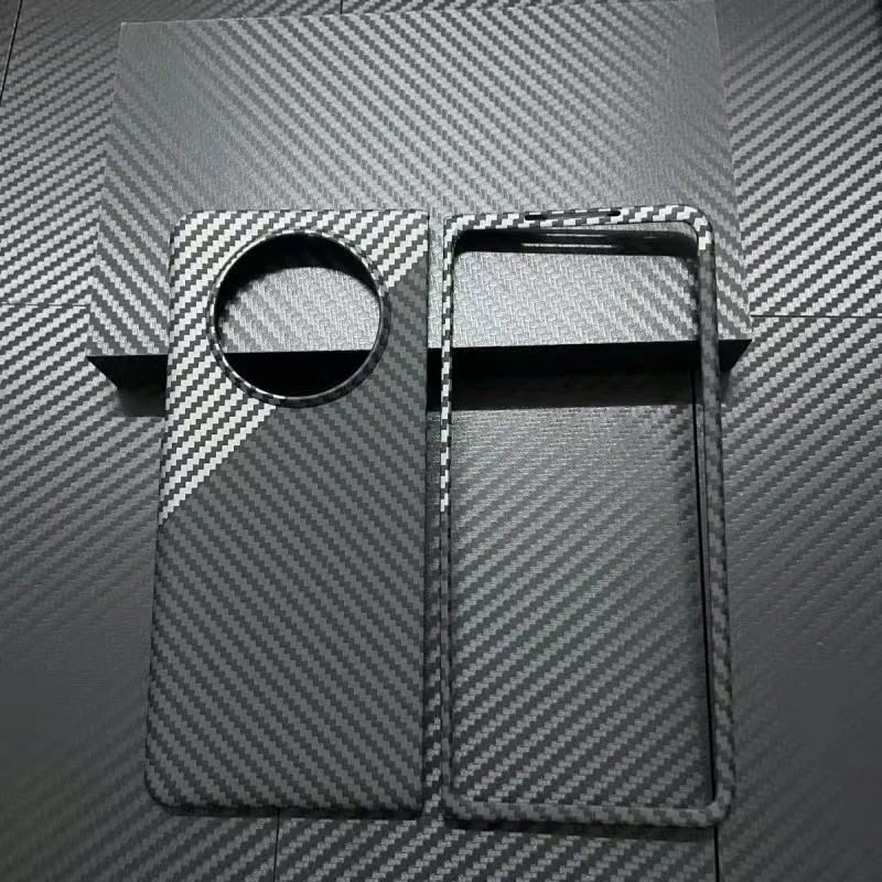 Ultra Thin Case For VIVO X Fold 3 Case Matte Hard Carbon Fiber Texture Pattern Phone Cover For VIVO X Fold3 Pro Shell Bumper