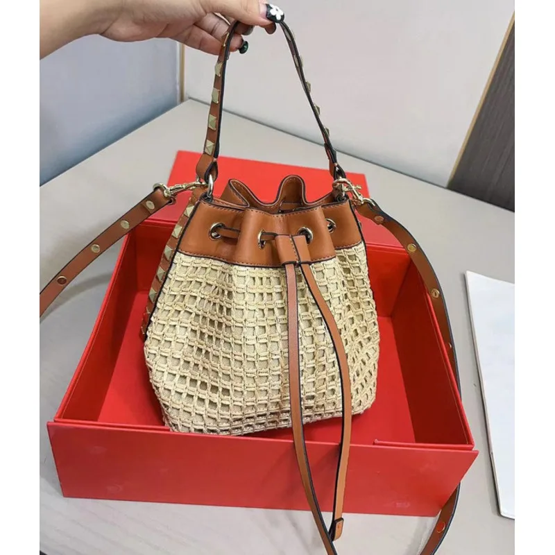 Single Shoulder Bag Crossbody straw plaited article Handbag for Women Versatile  Messenger Exquisite Luxury High Quality Female