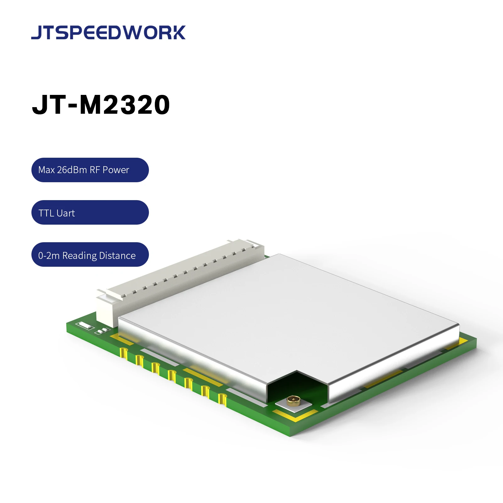 Imagem -05 - Módulo do Leitor da Frequência Ultraelevada Rfid de 02m M100 com Demonstração Livre e Sdk Mais Antena Cerâmica de 40 mm