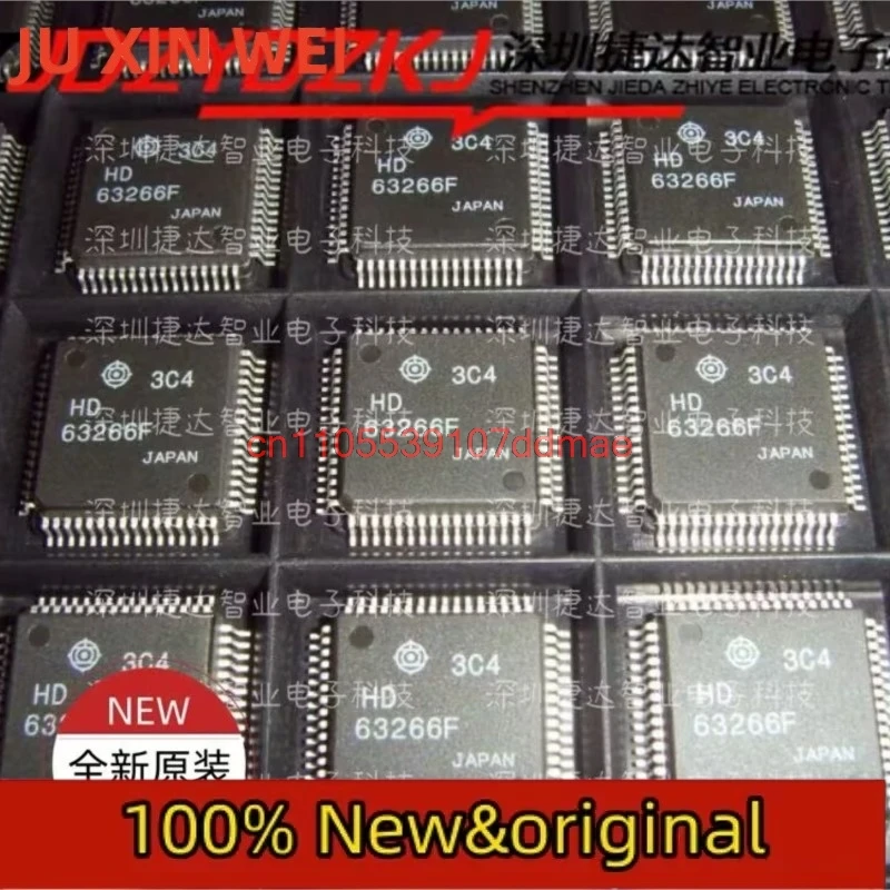 

5 шт. новый микроконтроллер HD63266F 63266F QFP80, чип IC