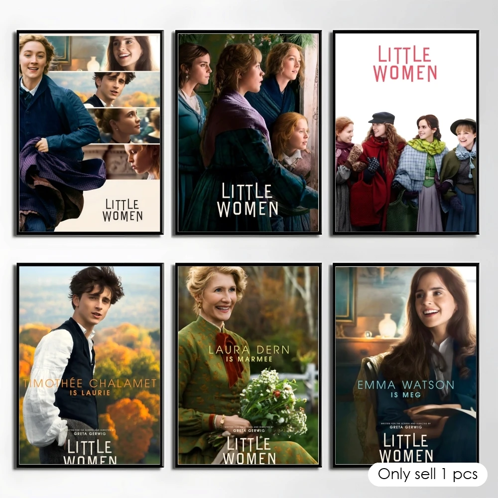 Movie I-Little Women Poster Elegant And Affordable Wall Art Stickers For Dormitory Living Room And Bedroom Spaces