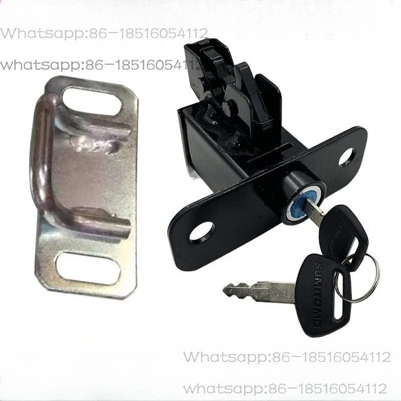 Excavator SH200/210/220/240/350/360-5A5 toolbox lock, back cover lock