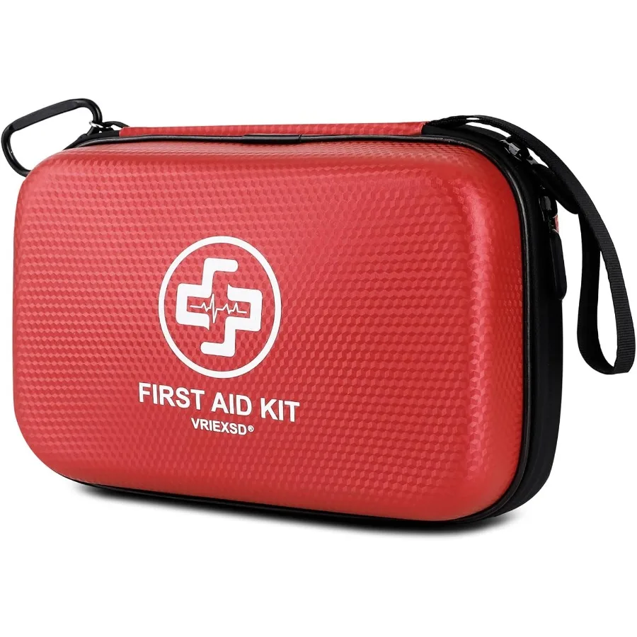 

Premium 320Piece Waterproof Hard Shell EVA First Aid Kit with Durable Design for Home Camping Car Hiking Travel Business Use an