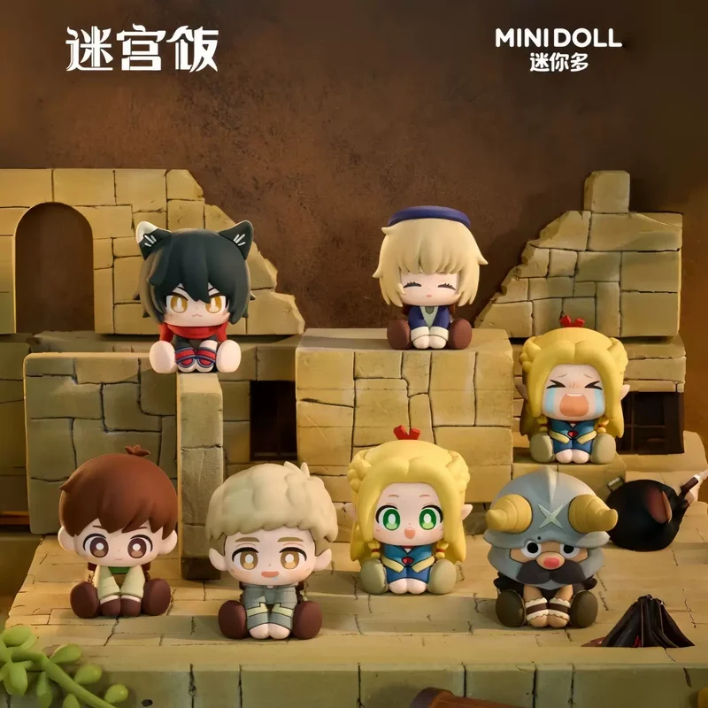 

Мини-фигурка Delicious In Dungeon, коллекционная, в слепой упаковке, из мягкого пластика, подвеска-украшение, Марсилле Лайос, аниме, ручная работа