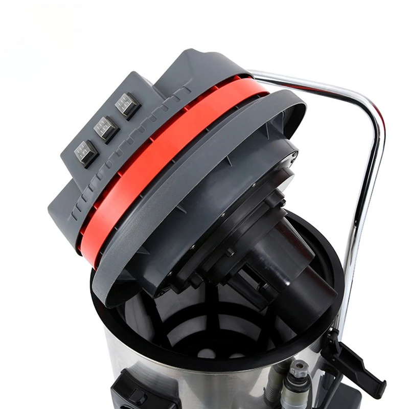 80L large capacity and high power 3000W wet and dry vacuum suction machine car wash shop factory use