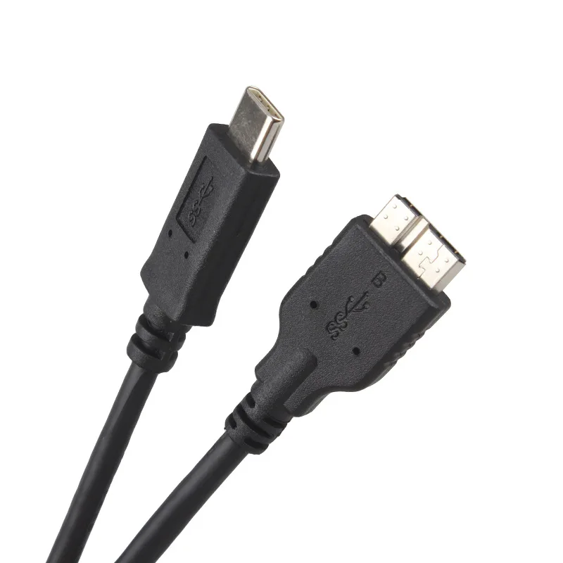 USB 3.1 Type-C To USB 3.0 Micro B Cable Connector Data Cable Transfer Files Sync Data For Hard Drive Smartphone CELL PHONE PC