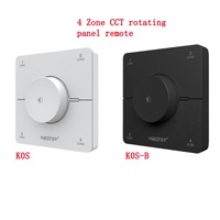 NEW MIBOXER 2.4GHz K0S 4 Zone CCT rotating panel remote Brightness and color temperature adjustable multiple device at same time