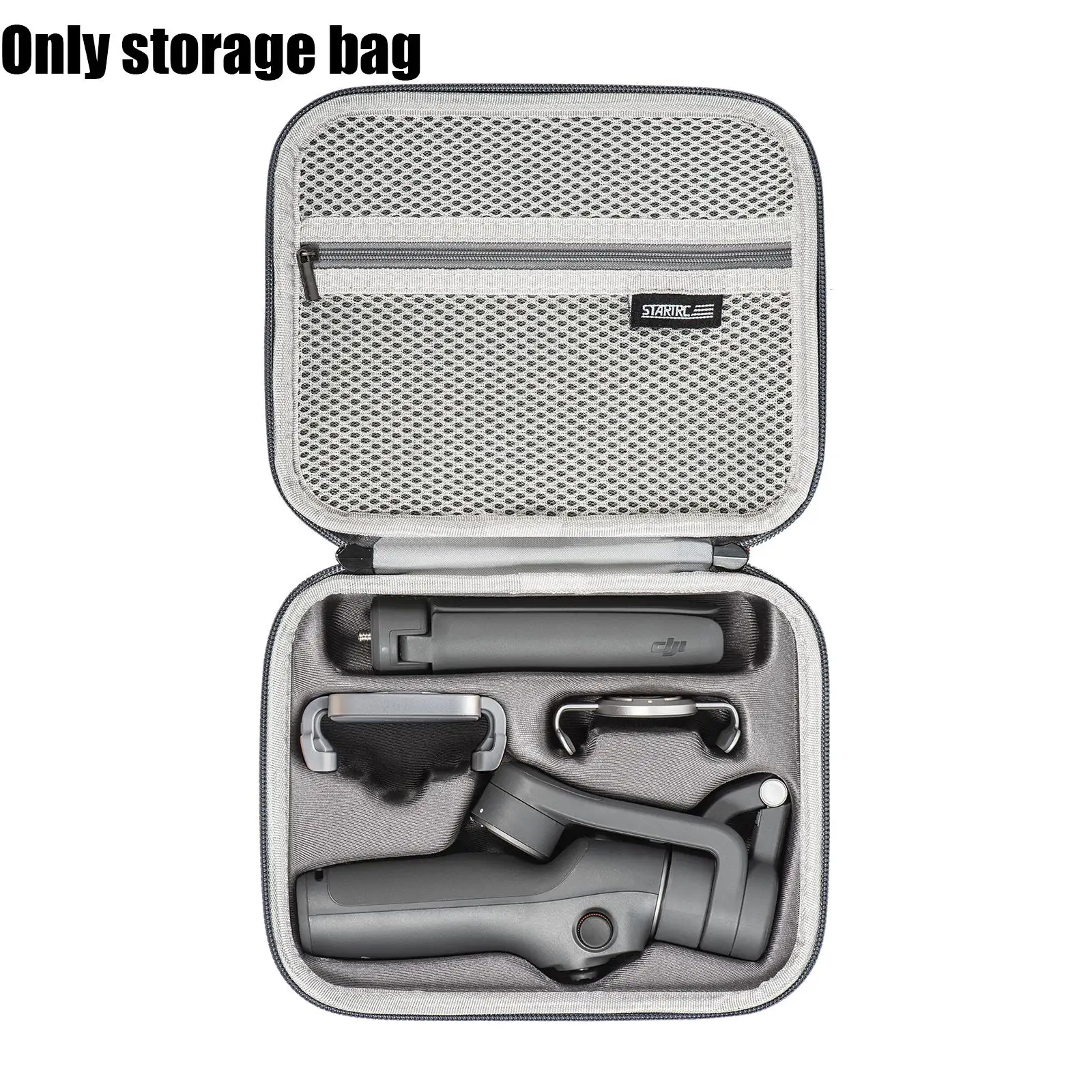 Portable Case Handbag For OM6 Handheld Gimbal Tripod Magnetic Clip Fill Light Clip Storage Bag For DJI Osmo Mobile 6 Accessory