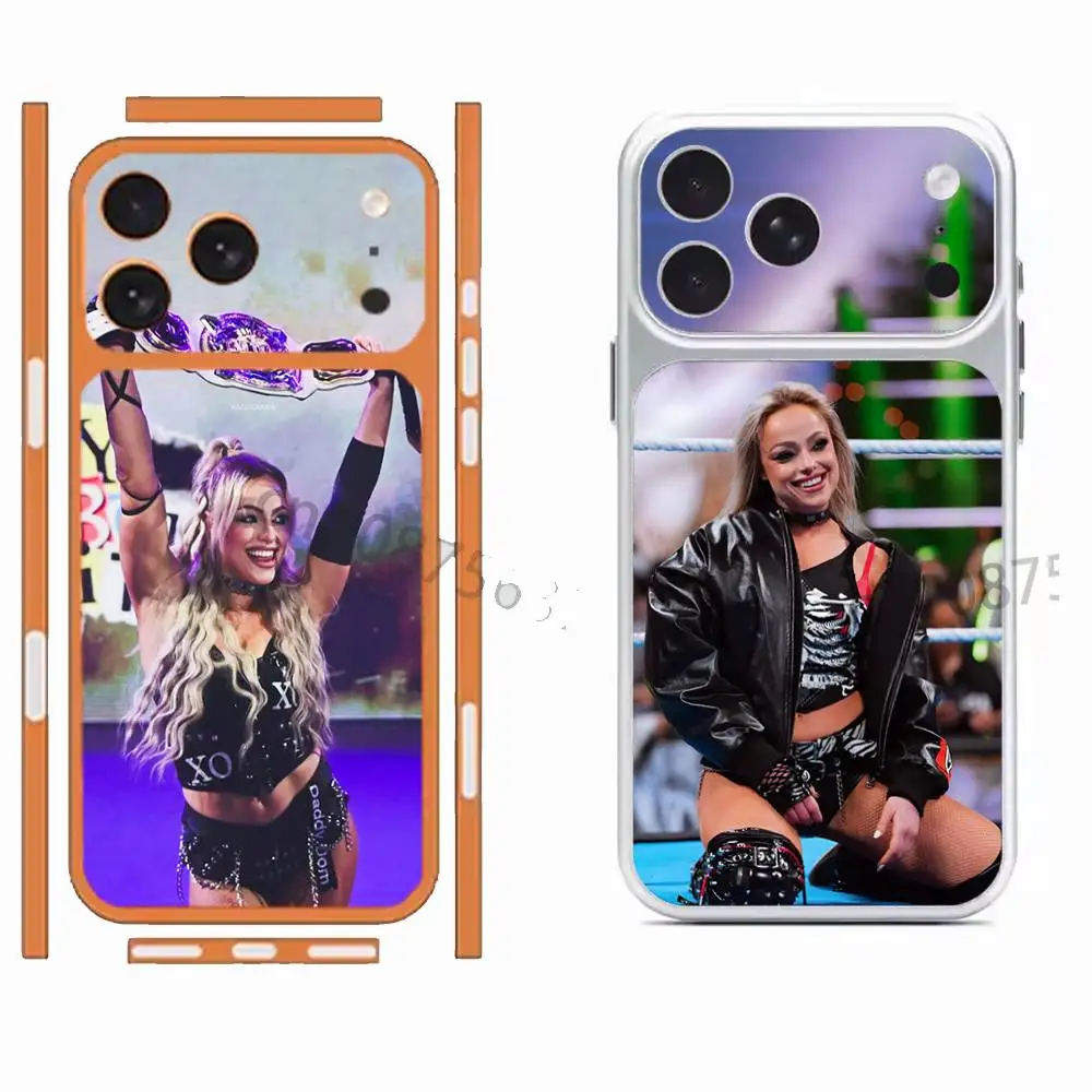 

L-Liv Wrestler M-Morgan Protective Sticker for iPhone 17 Pro 17 ProMax Full Body Back Cover Decal Skin