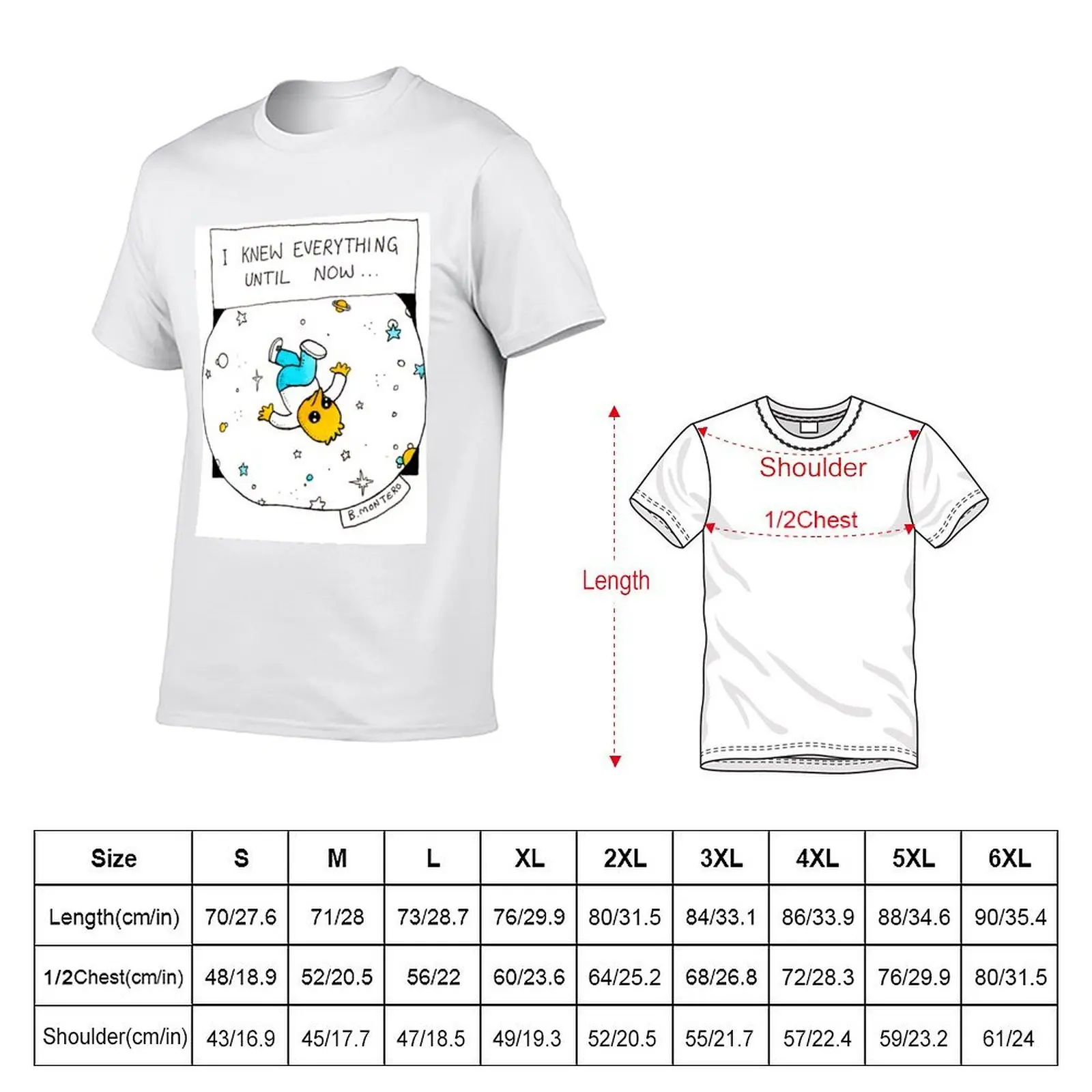 I Knew Everything Until Now T-Shirt anime t shirts graphic tee shirt t shirts for men