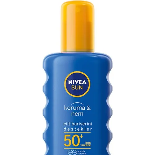 Nivea Sun Protection & Moisture Moisturizing Sun Spray Gkf 50 + 200 Ml beauty clean makeup removal fashion trend new product