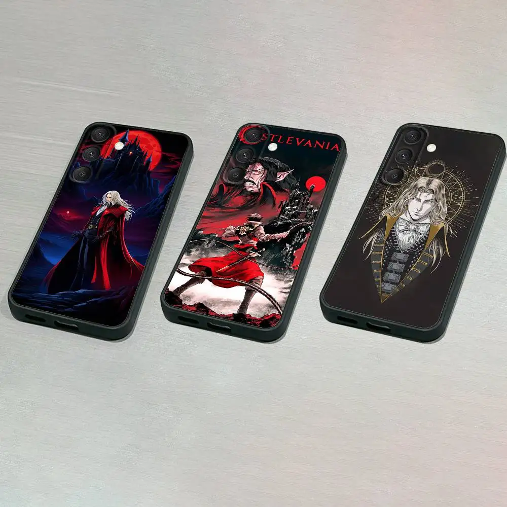 

C-Castlevania G-Game Phone Case For Samsung S25,S24,S23,S22,S21,S20,S10,Ultra,Plus,Lite,FE,Soft Silicone Black Cover