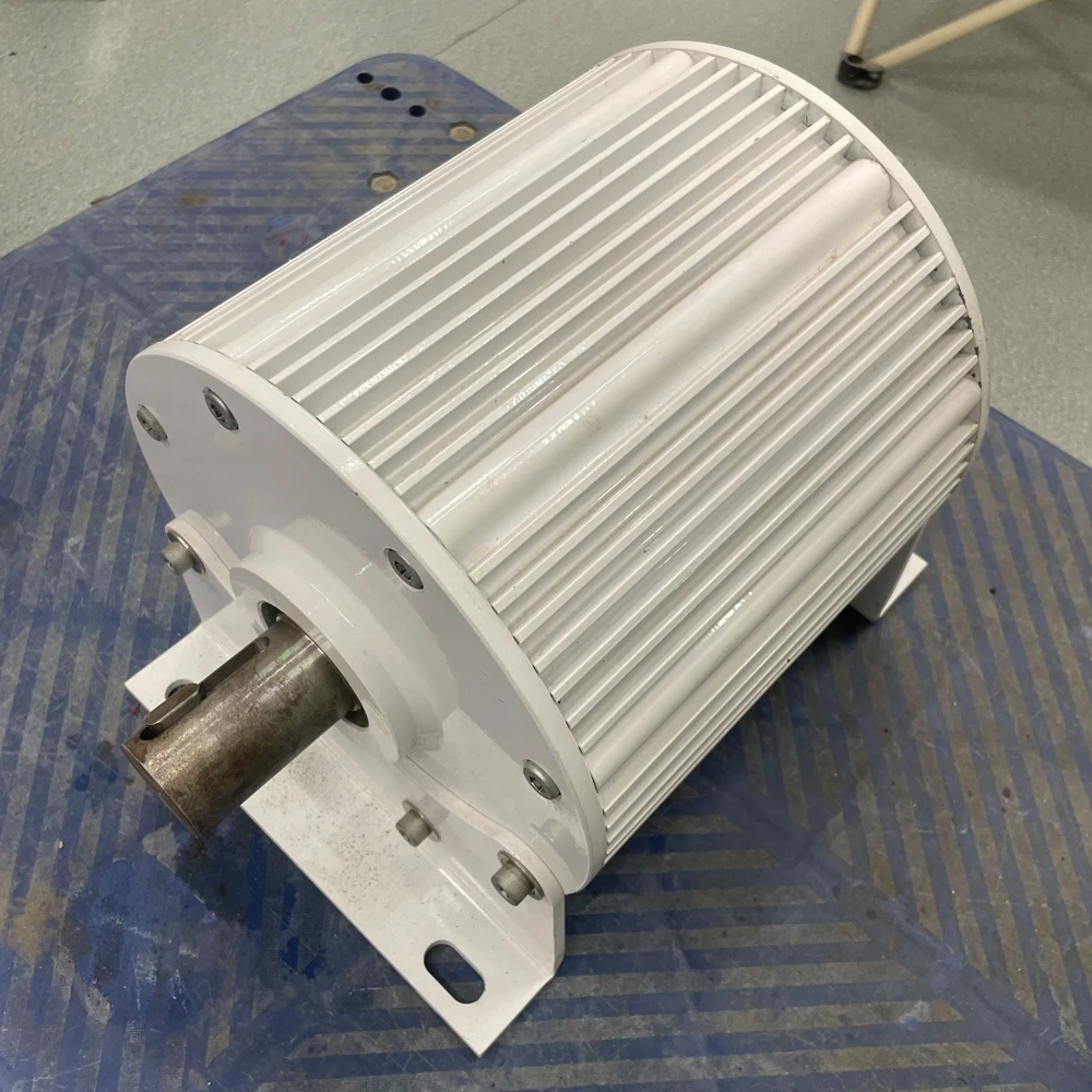 Factory 50KW Electric Generator 24V 48V 96V 120V 220V 380V Low RPM Alternator Permanent Magnet Rare Earth Turbine 50000W