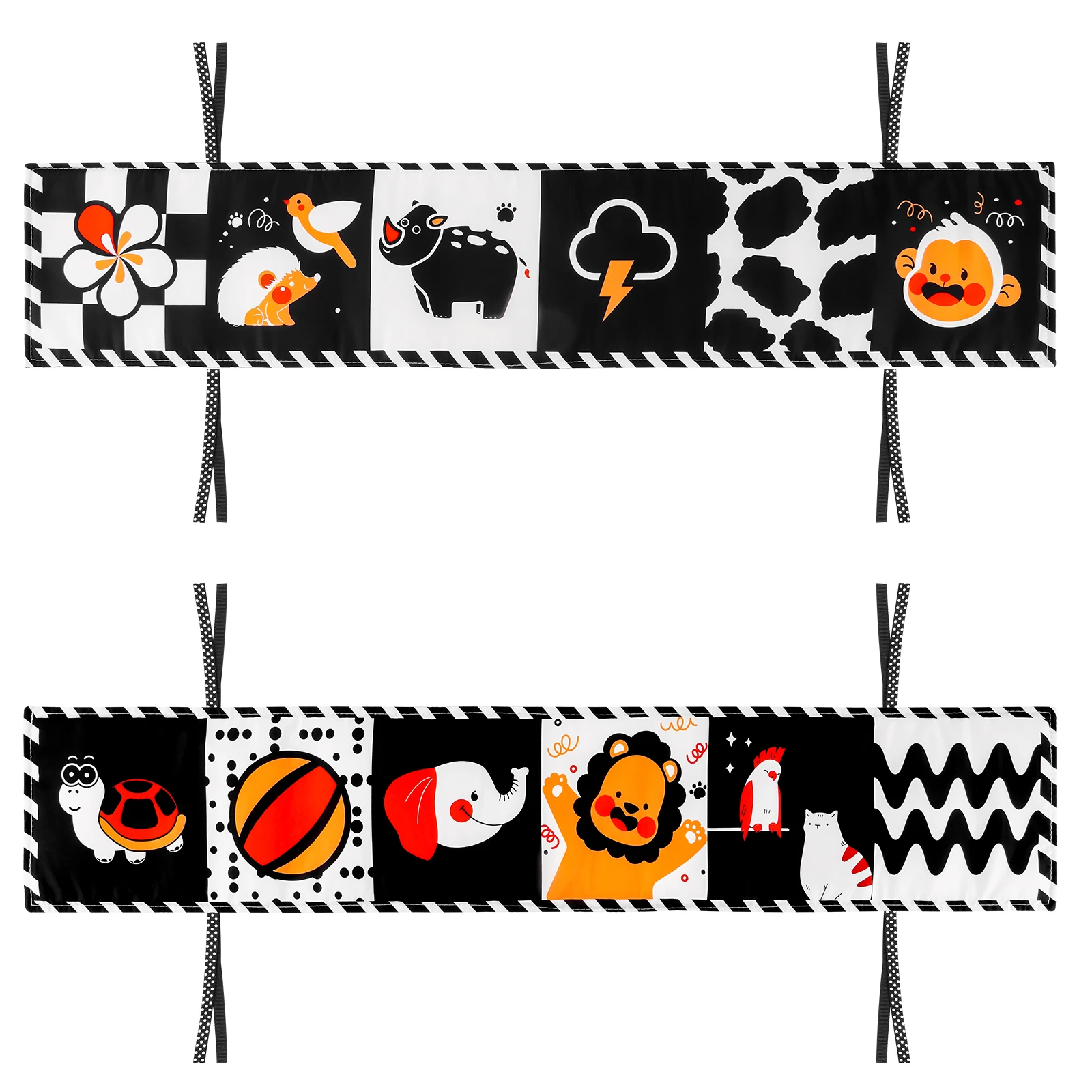 ألعاب كتب الأطفال، كتب الأطفال من عمر 0 إلى 6 أشهر، كتب ناعمة مجعدة من القماش الملمس والملمس، ألعاب للأطفال حديثي الولادة من عمر 0 إلى 6 إلى 12 شهرًا #5