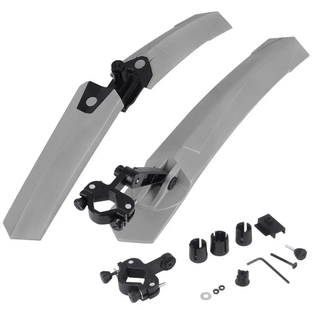 

Bike For fender Mud Guard Set with Tail Light Compatible with Various Mountain Bikes for Improved Safety on Roads