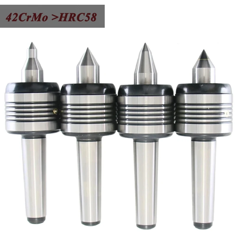 Morse Torno Cnc Rotary Center Cabeça Cone Duplo Live Center For Morse Turning Center Standard Mt2 Mt3 Mt4