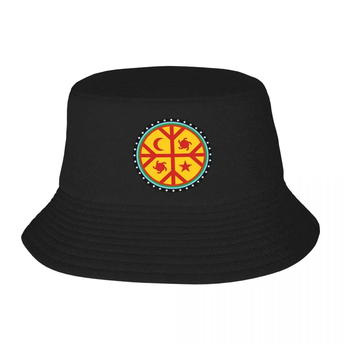 Mapuche Chile Argentina South America Bucket Hat Panama For Kids Bob Hats Fashion Fisherman Hats Summer Beach Fishing Unisex Cap