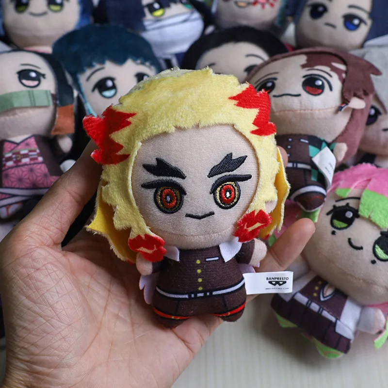 12 سنتيمتر أنيمي الكرتون شيطان القاتل الطرفية Nunu نسخة قلادة لطيف ألعاب من نسيج مخملي الكرتون لعبة المفاتيح الصغيرة