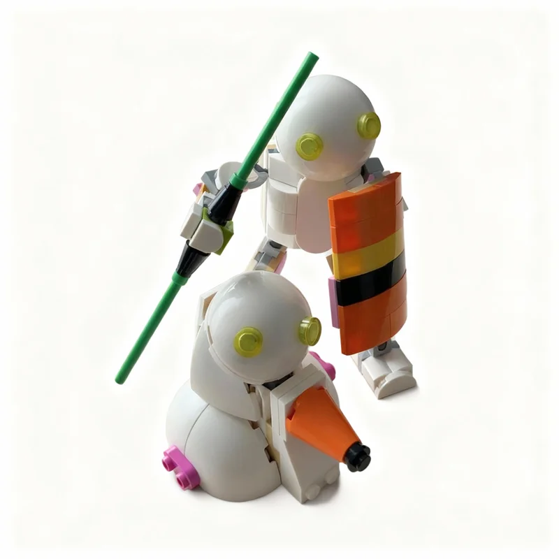 181pcs MOC Creator 3 1 NieR Automata Machine Lifeforms Model Building Blocks Construction Christmas Gifts Toy Brick Kids