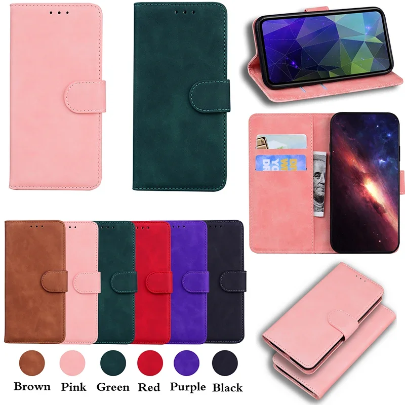 Leather Card Slot Case For Asus Zenfone 9 ZS620KL ZE620kl Wallet Protect Phone Cover