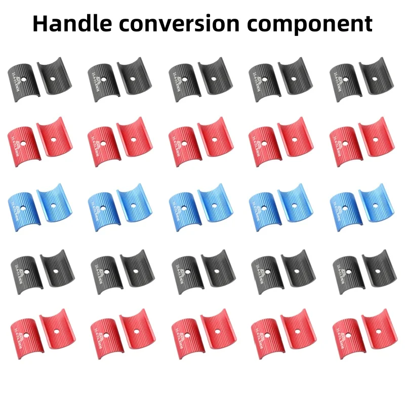 

1 пара конверсионных деталей руля, сверхлегкий 31,8 оборотов, 35 мм, 25,4 оборота 31,8 мм, регулируемый адаптер, редуктор, аксессуары для велосипеда