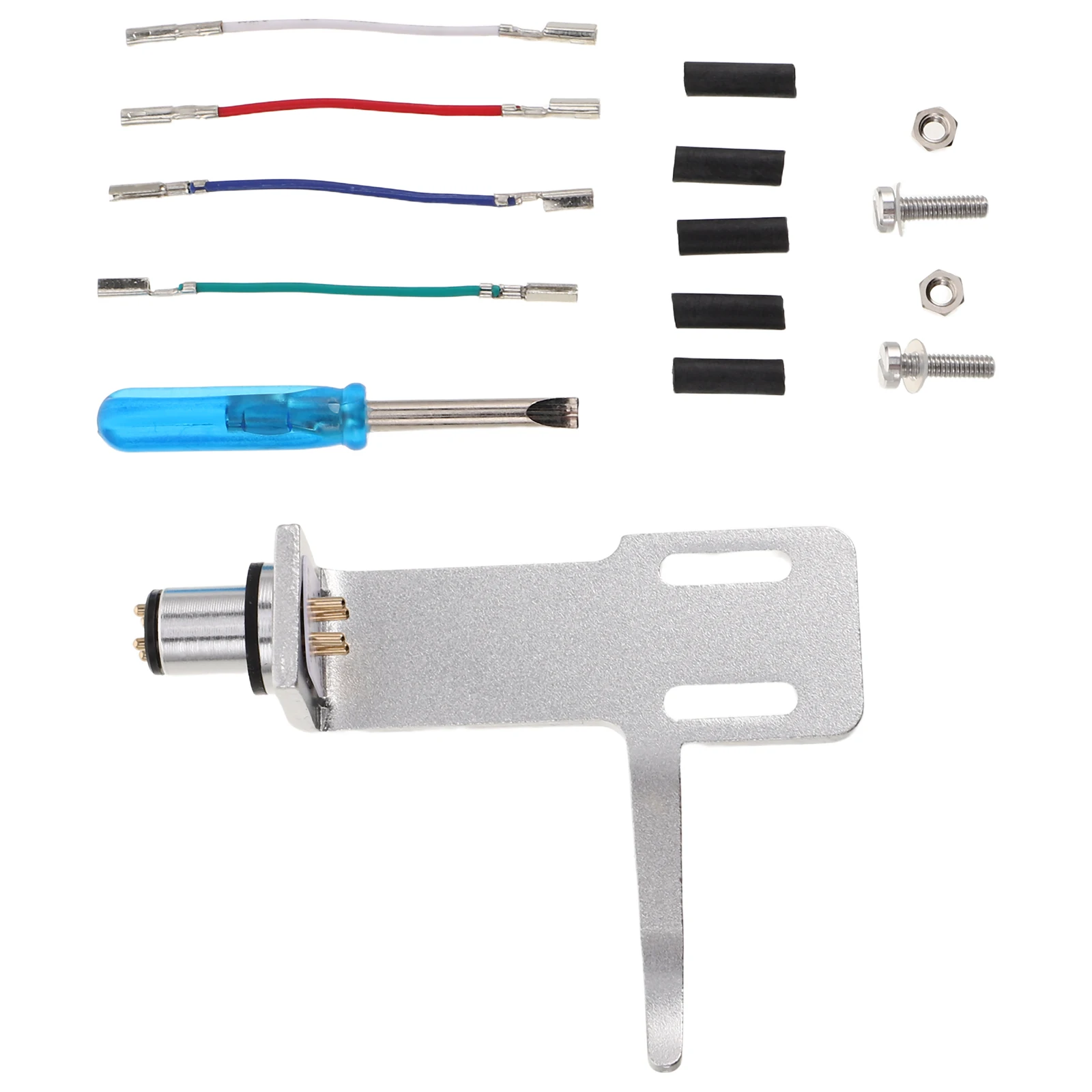 

Universal Turntable Accessories Record Player Headshell Replacement Sturdy Metal Plastic Shell Compatible With Various Models