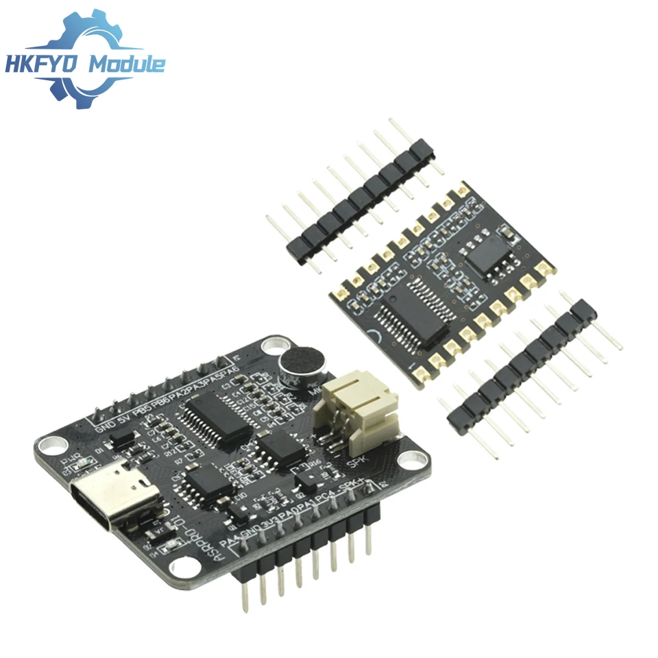 ASR-PRO Voice Intelligent Speech Recognition Control Module AI Offline Recognition Development Board Custom Terms