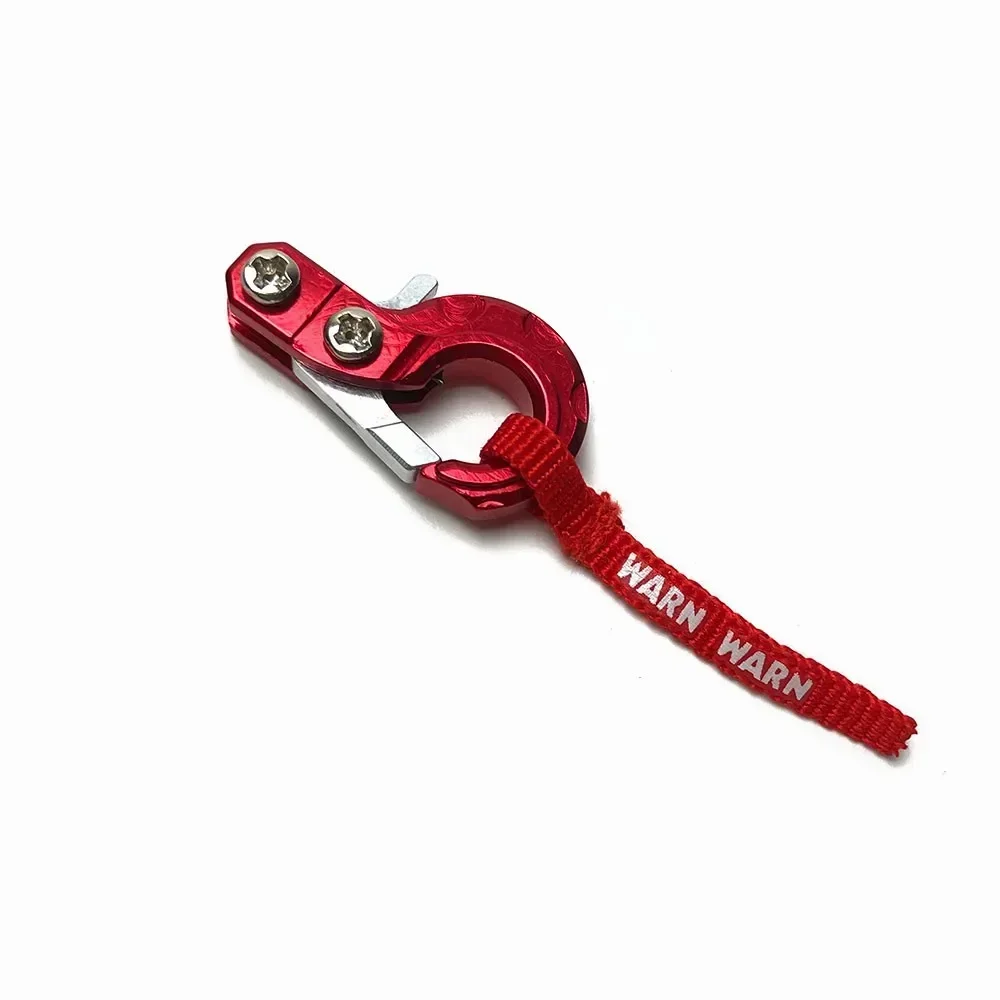 RC Car Metal Winch Hook Decoration for 1/10 RC Rock Crawler Axial SCX10 90046 Tamiya CC01 Traxxas TRX4 MST Redcat