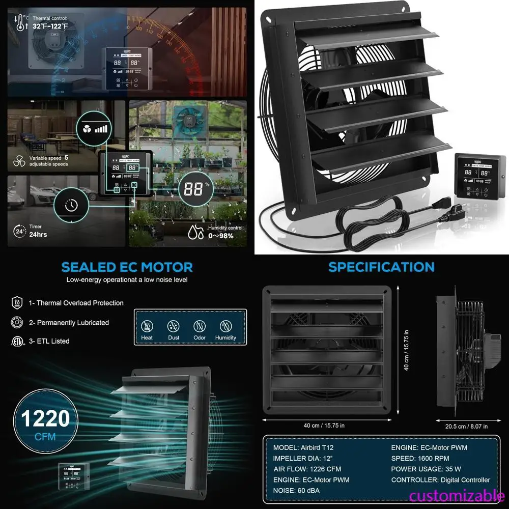 High-Speed 12 Inch …