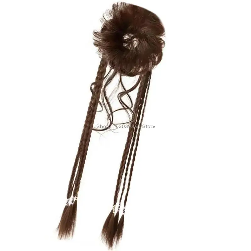 

Женщины мягкие хвостики Твист длинная косяка парики