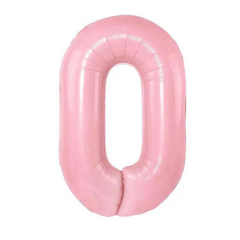  32 Inch Blue Pink Number 0 1 2 3 4 5 6 7 8 9 Balloons Boys Girls Birthday Party Wedding Anniversary Ballons Decoration