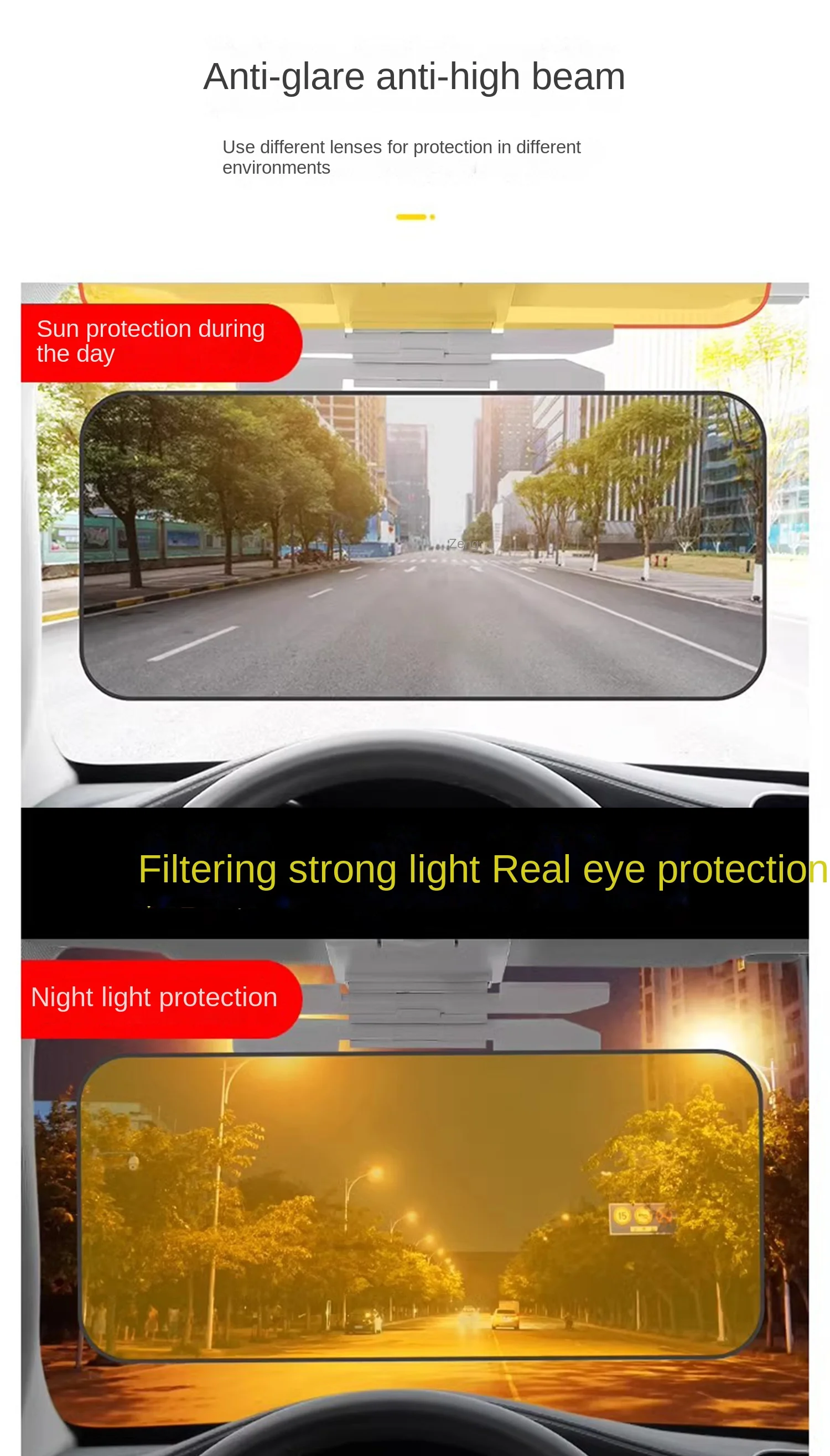 Bestseller Tag- und Nacht-Autofahrbrille Anti-Blendung Nachtsicht-Fahrerbrille Verbesserte Lichtbrille für Nachtfahrten – Detail 4